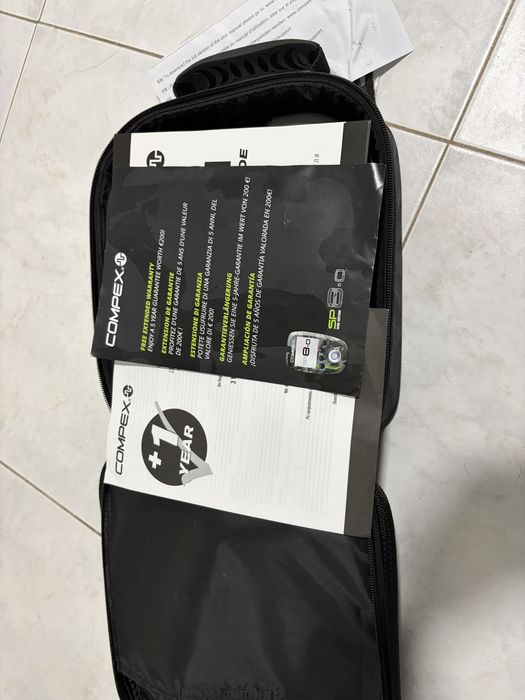 Electroestimulaçao muscular compex 8.0
