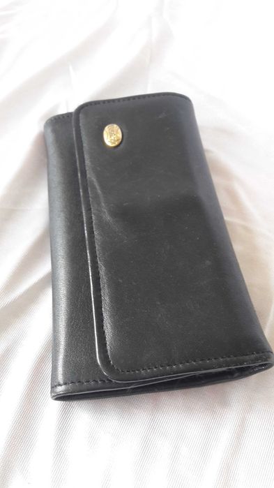 Skórzany portfel damski z miękkiej skóry firmy Bartex