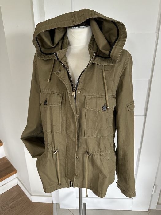Zara Trafaluc kurtka parka khaki r. M/L