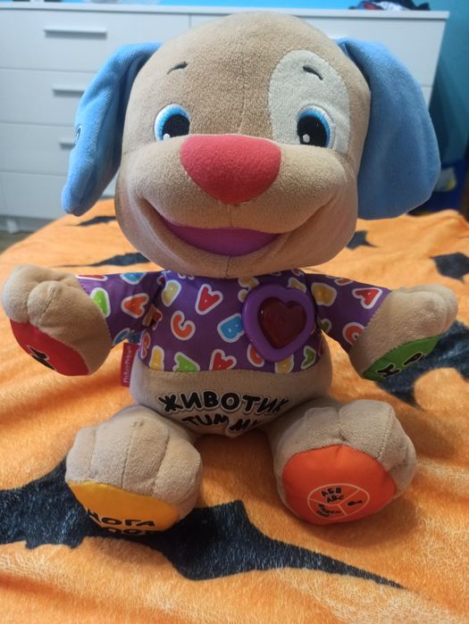 Розумне цуценя двомовне (українська-англійська) Fisher Price Оригінал