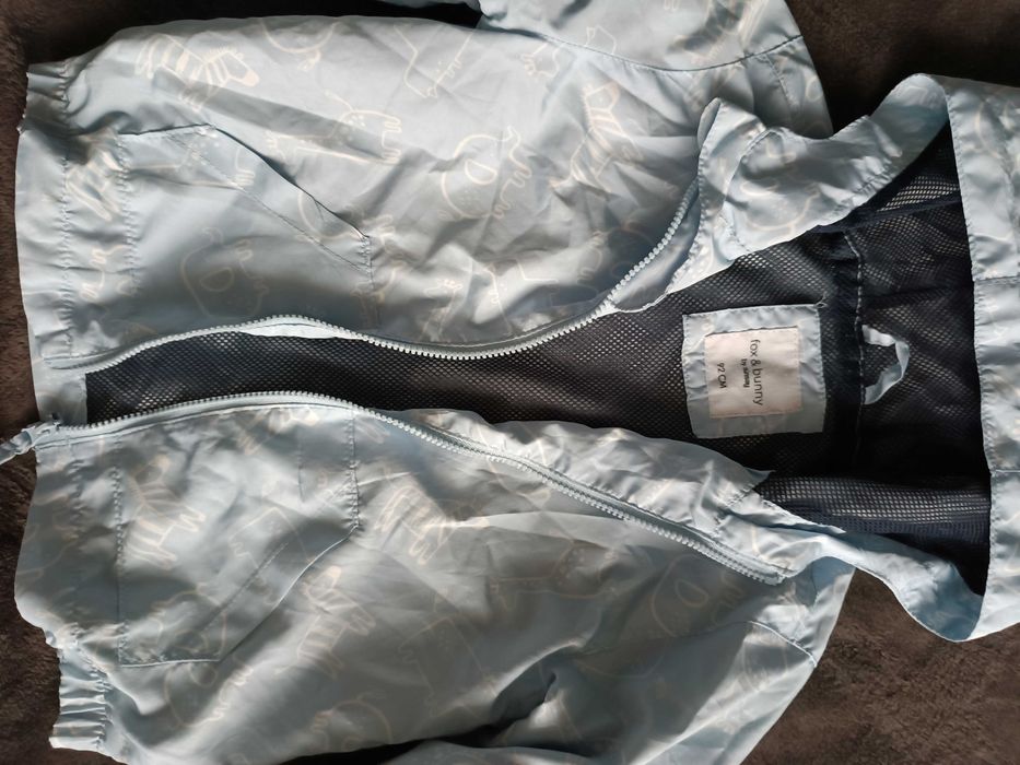 Детская кофта медвежонок, новая и ветровка