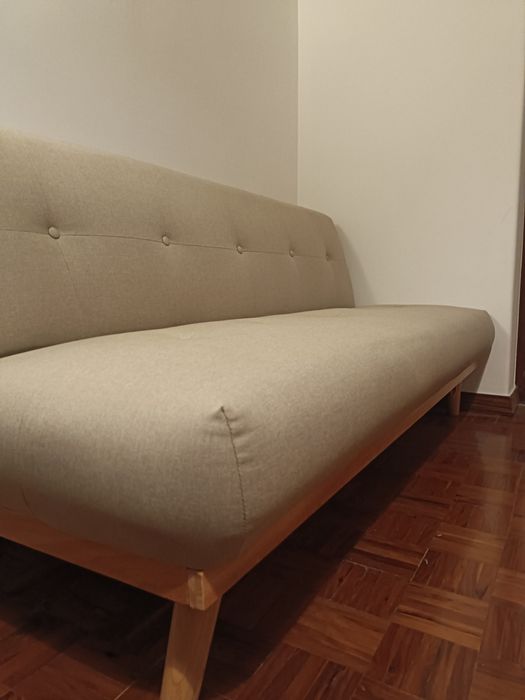 Sofá reclinável/cama de 2 lugares