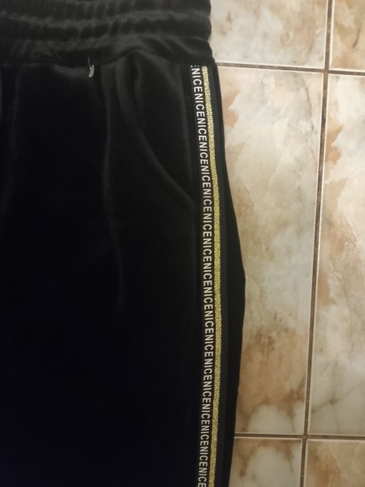 Велюрові теплі штани на флісі