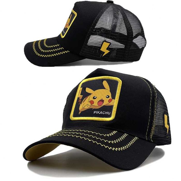 Czapka z daszkiem Pokemon bejsbolówka Pikachu Uniwersalna