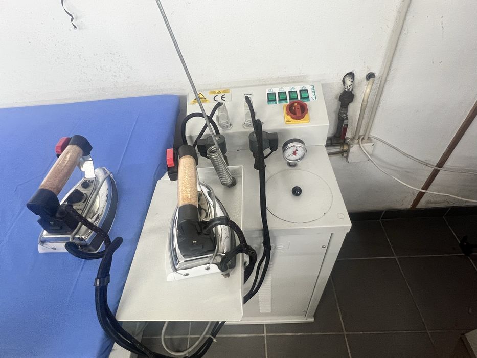 Prensa industrial textil de passar a ferro