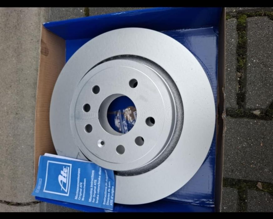 Tarcze hamulcowe  Ate wentylowane tylnie