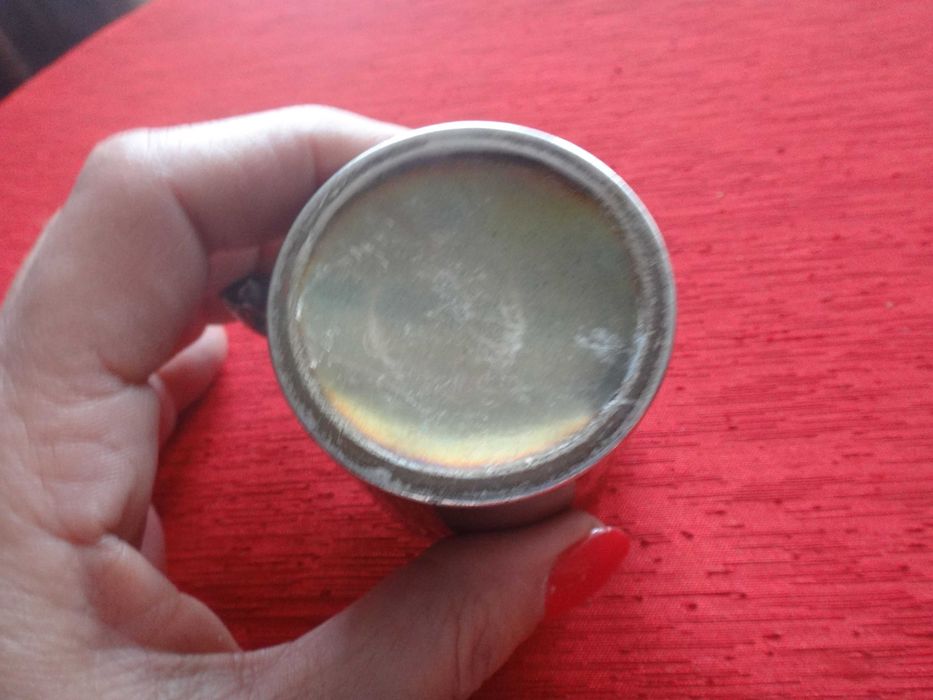 Srebrna   filiżanka