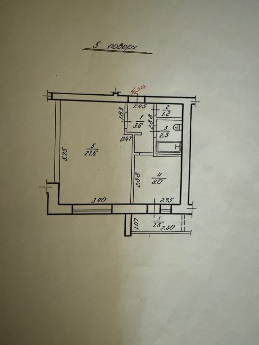 Оренда однокімнатної квартири