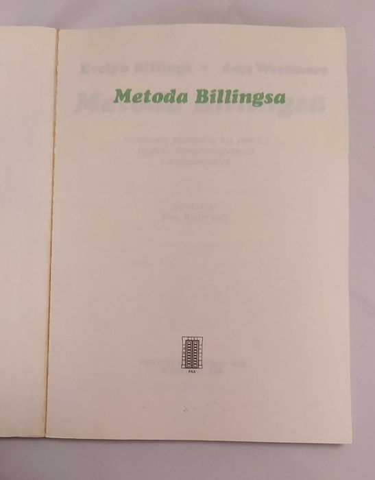 METODA BILLINGSA sterowanie płodnością