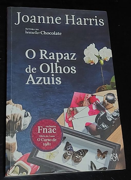 Livro O Rapaz de Olhos Azuis
