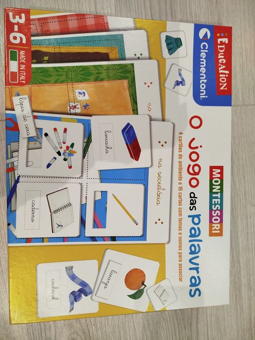 Jogo das Palavras - Montessori