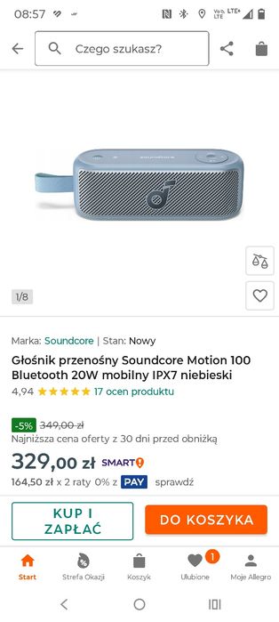 Głośniki bluetooth soundcore