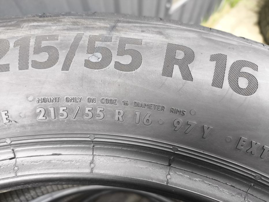 215/55/16 Continental Eco Contac6 KOMPLET