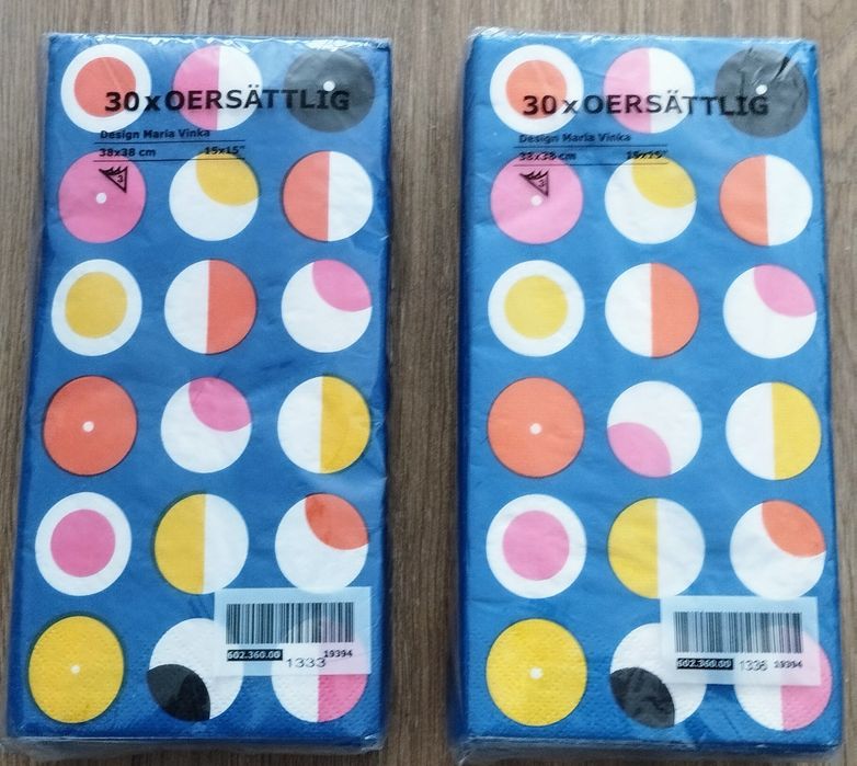 Guardanapos coloridos e  originais para qualquer decoração temática.