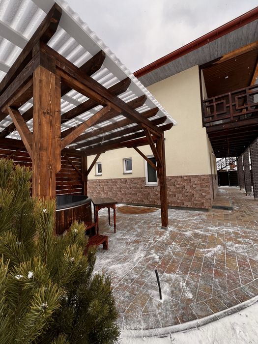 Чан-Спа джакузі в Карпатах Славське,Басейн з підігрівом,Сауна+Трансфер