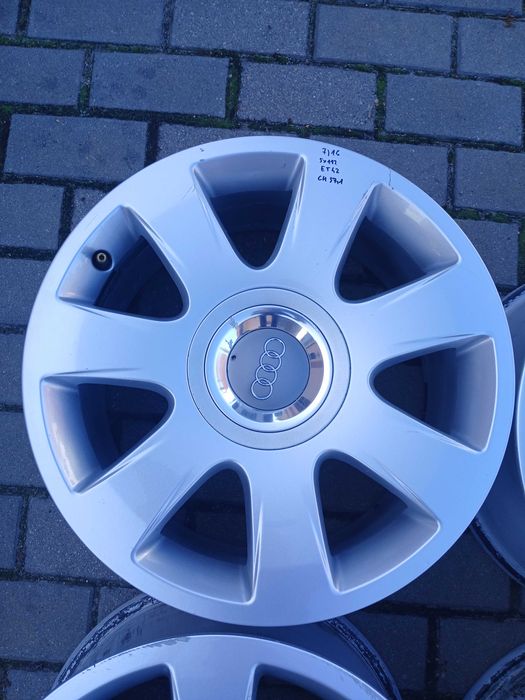 Felgi aluminiowe Audi 7j16 et 42 5x112 ch 57,1 A4 A3 itp VW