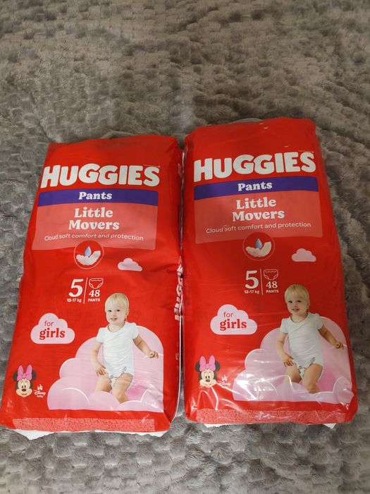 Підгузки трусики хагіс huggies pants 4  5  розмір для дівчинки для хлопчика