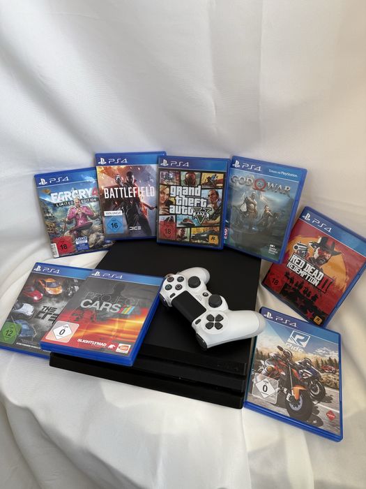 Sony Playstation 4 Pro 1 TB + 8 дорогих ігор ps приставка xbox