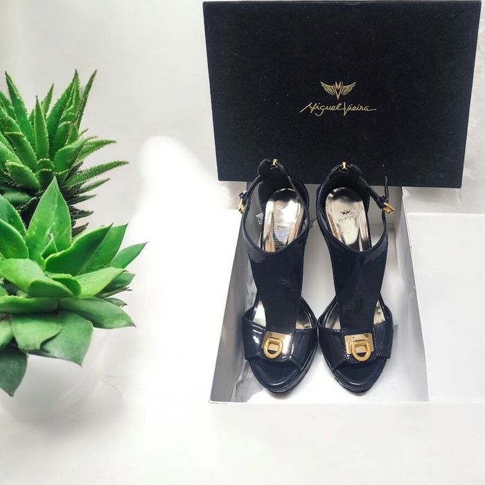 Sapatos salto 13cm Miguel Vieira