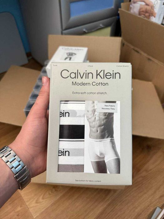 Мужские боксеры Calvin Klein Tommy Hilfiger Lacoste оригинал 3шт XS-XL