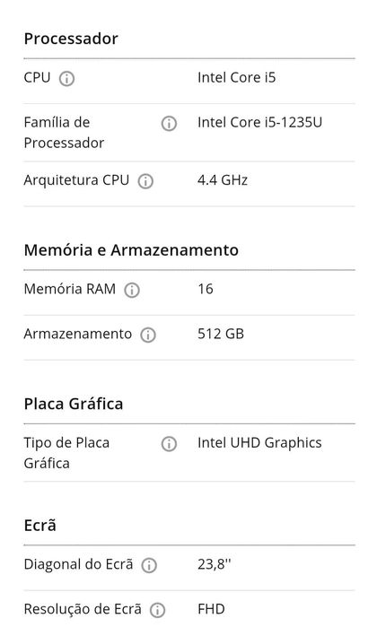 All in One ASUS advanced A3402WBAK I5/16/512