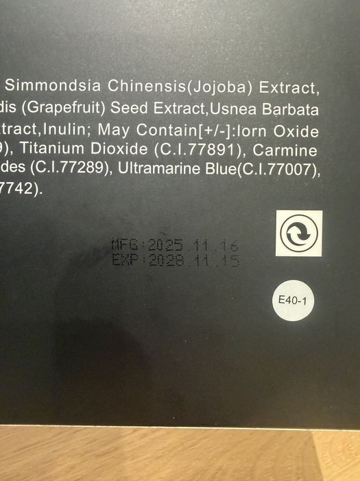 Тіні нові 40 кольорів