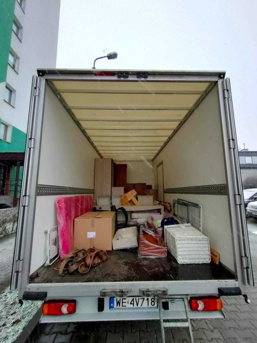 Tani Transport Przeprowadzki Bagażówka Bus Przewóz Rzeczy
