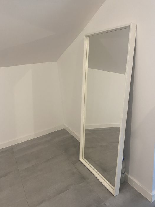 Espelho de Parede Grande com Moldura Branca (149x65 cm)