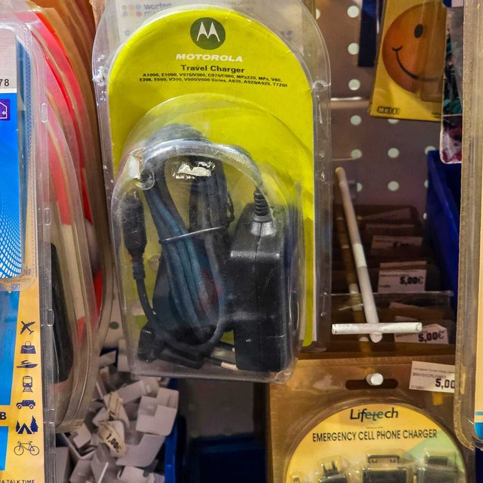 Carregador Viagem Motorola CH620 Original — Novo / Stock Outlet