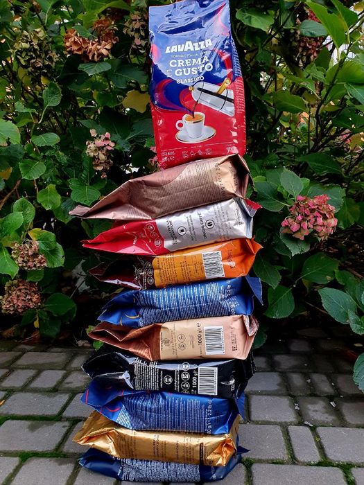 Lavazza кава 1кг - Super Crema/Oro/Rossa/Gold/Tierra