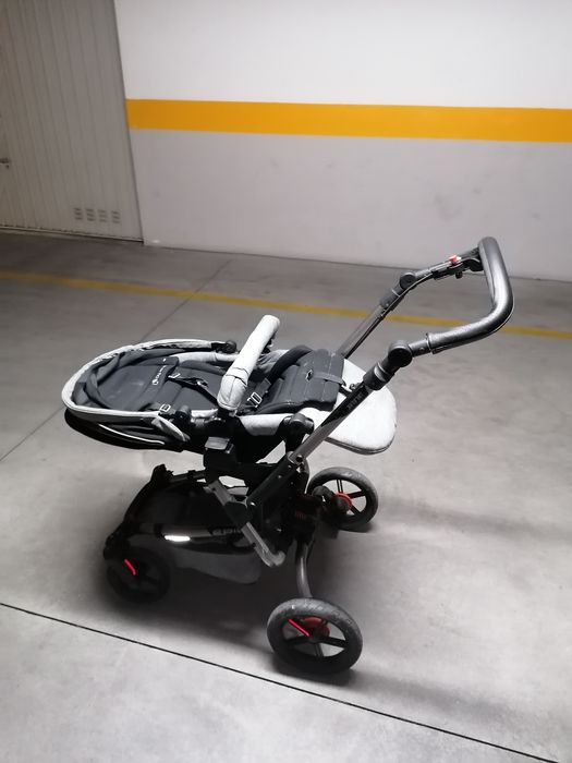 Carrinho de passeio Jane Trio Ovo e alcofa