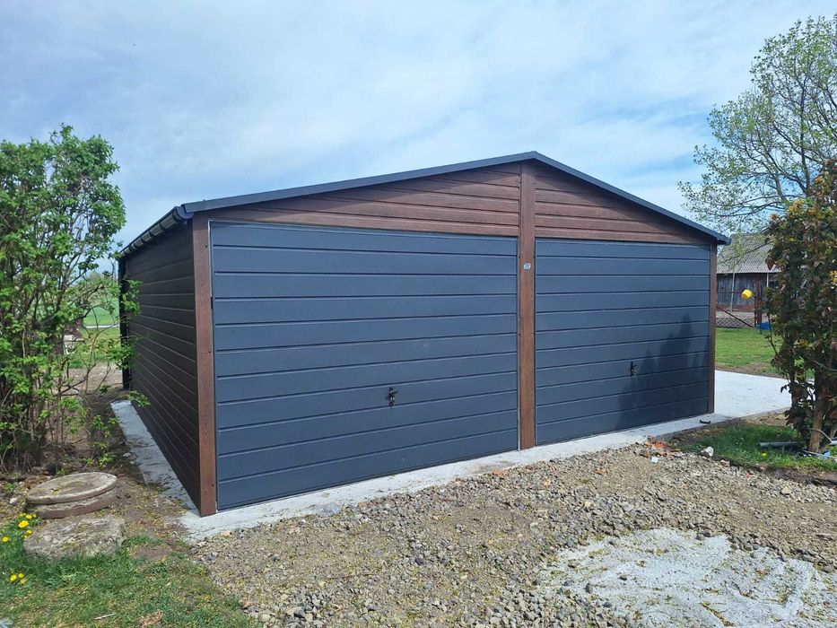 Garaż Premium 4x5 garaz blaszany Garaże blaszane 4x5 4x6 4x7 4x8 4x9 PRODUCENT