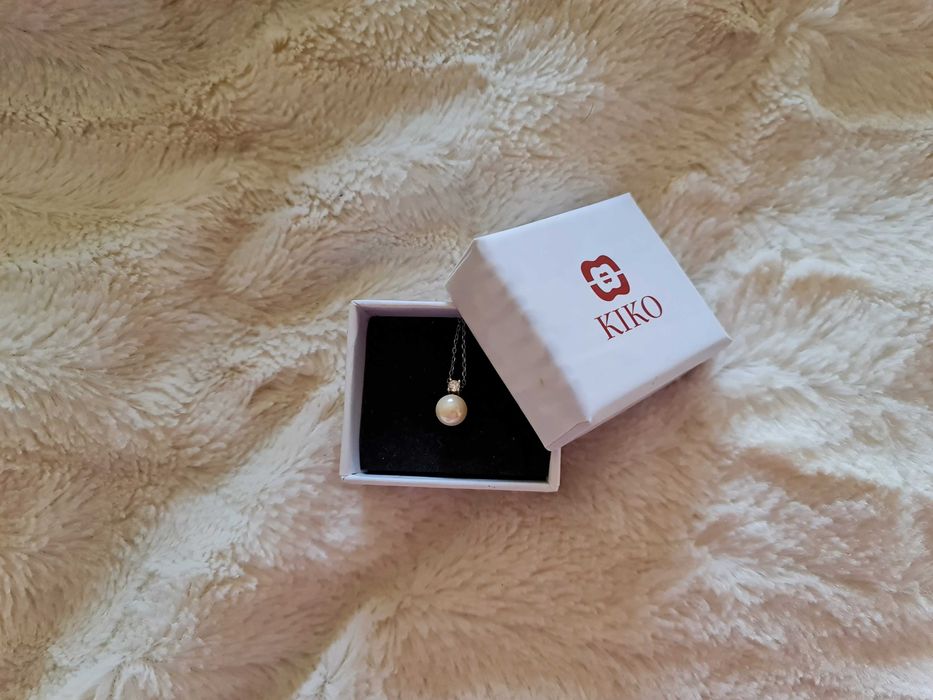 Colar de pérola e zircônia da Kiko ourivesarias