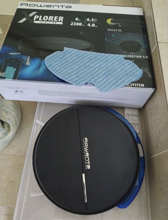 Aspirador Robô ROWENTA X-Plorer Serie 60 Animal Kit peças