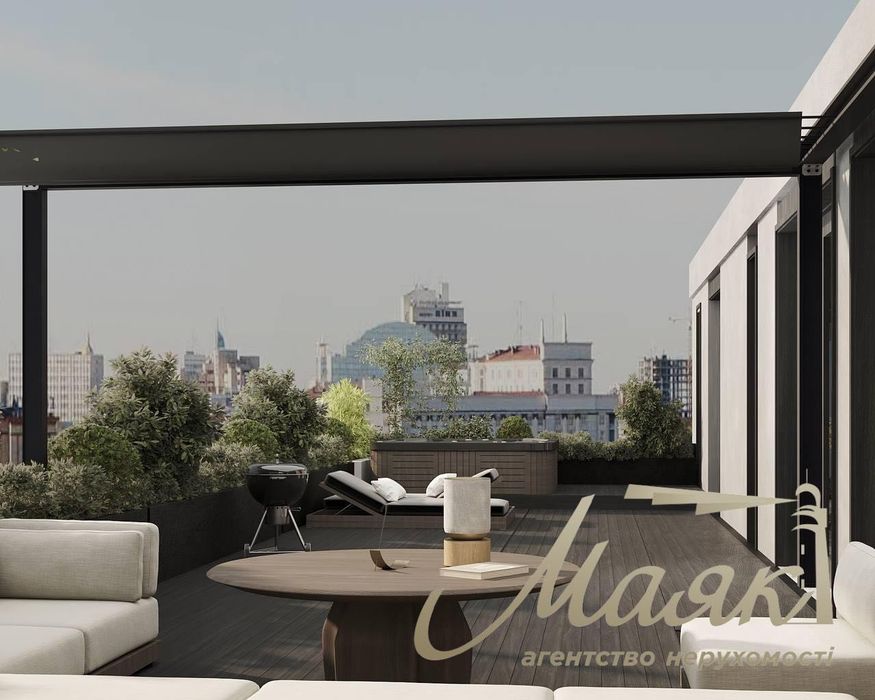 Продажа видовой квартиры, без ремонту, 165м2 с террасой Французский квартал 2 Центр,Печерский,Лыбедськая