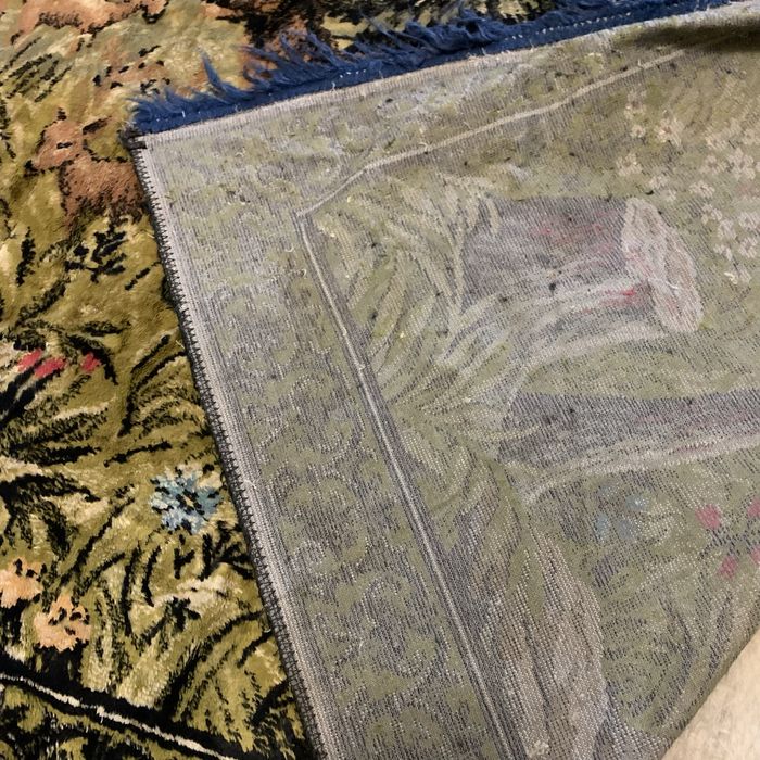 Килим ссср плюшевий на стіну Олені ковер