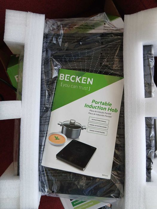 Placa de Indução Portátil Becken