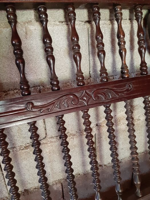 Cama de bilros antiga