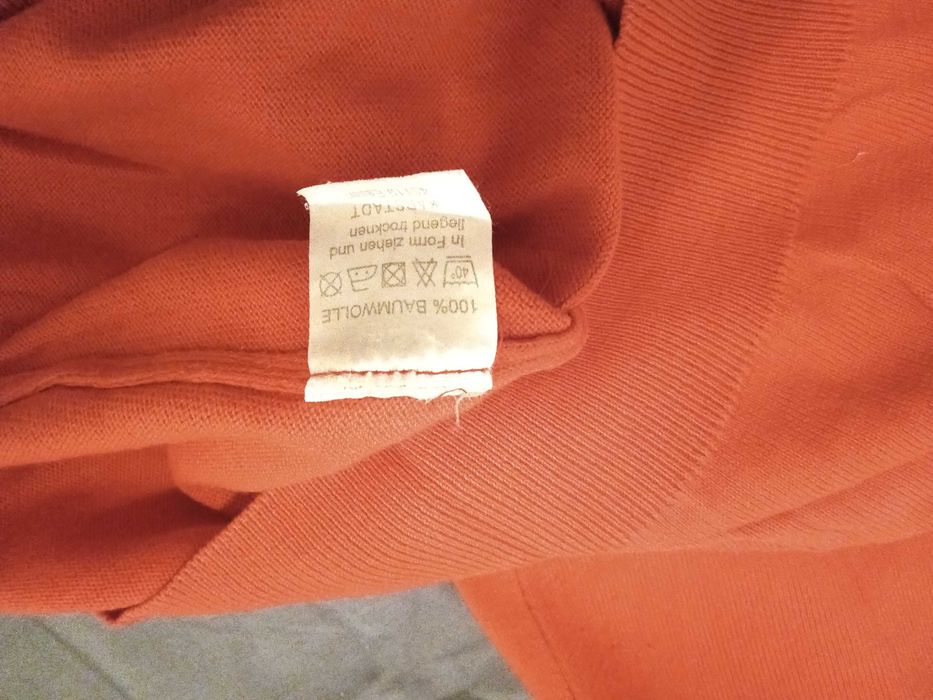 Czerwony sweter męski r. M Yorn