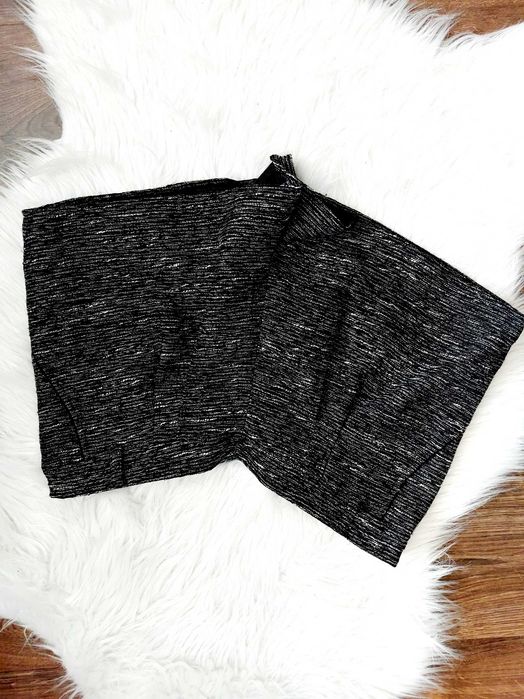 Atmosphere szorty krotkie spodenki czarne melanz 2xl 3xl