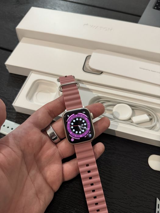 Apple Watch 8 LTE 41mm стан 9.5/10 90% Батарея