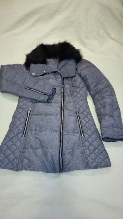 Kurtka xss,s,34/36 odpinany czarny kołnierz