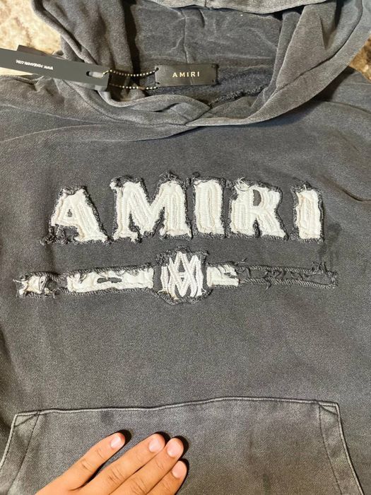 Худі Amiri сіра нова