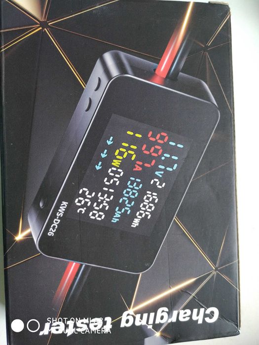 Ваттметр кулонометр тестер ємності KWS-DC26 - дисплей заряду батареї