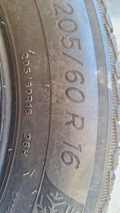 205/60R16 MICHELIN  2+2 шт шини зимові 2018рік