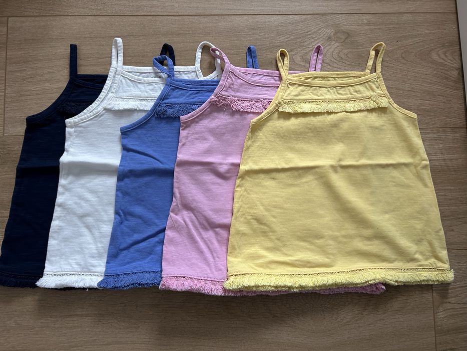 Koszulki na ramiączkach na lato NOWE C&A 110