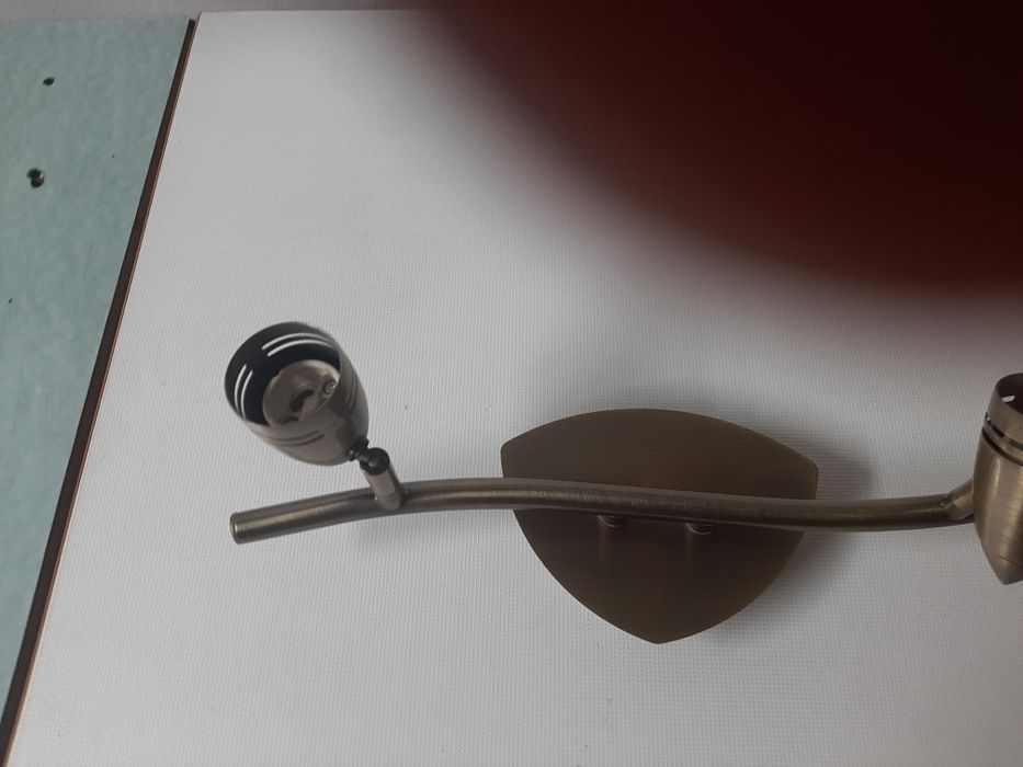 Lampa podsufitowa miedziana