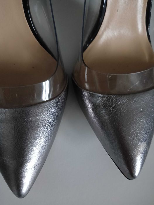 Buty wieczorowe na wysokim obcasie