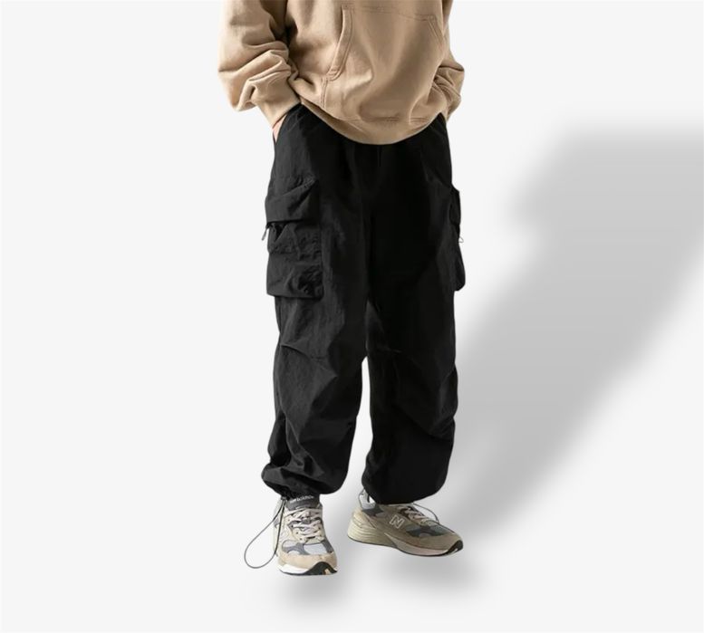 Карго штаны Cargo Gore-Tex Карго на утяжках парашюты оверсайз