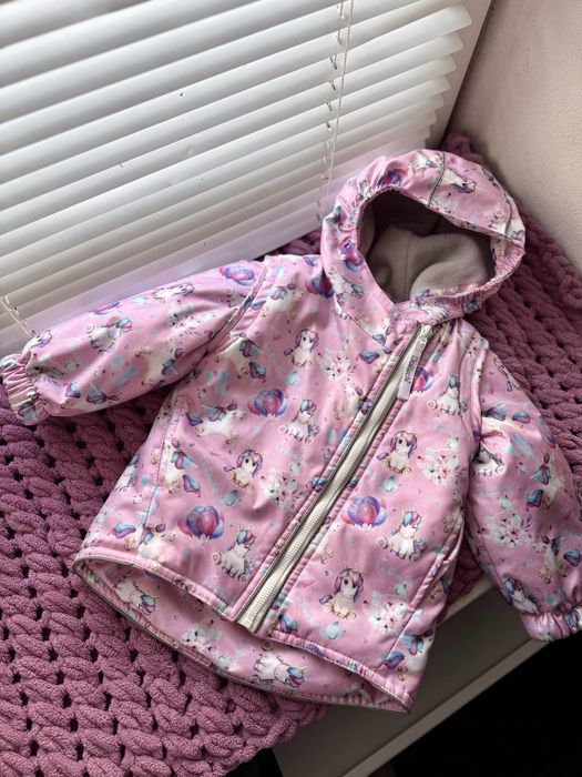 Куртка жилетка для дівчинки